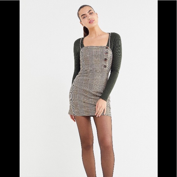 XSOLDX Urban Outfitters Danielle Plaid Mini Dress - Picture 2 of 9